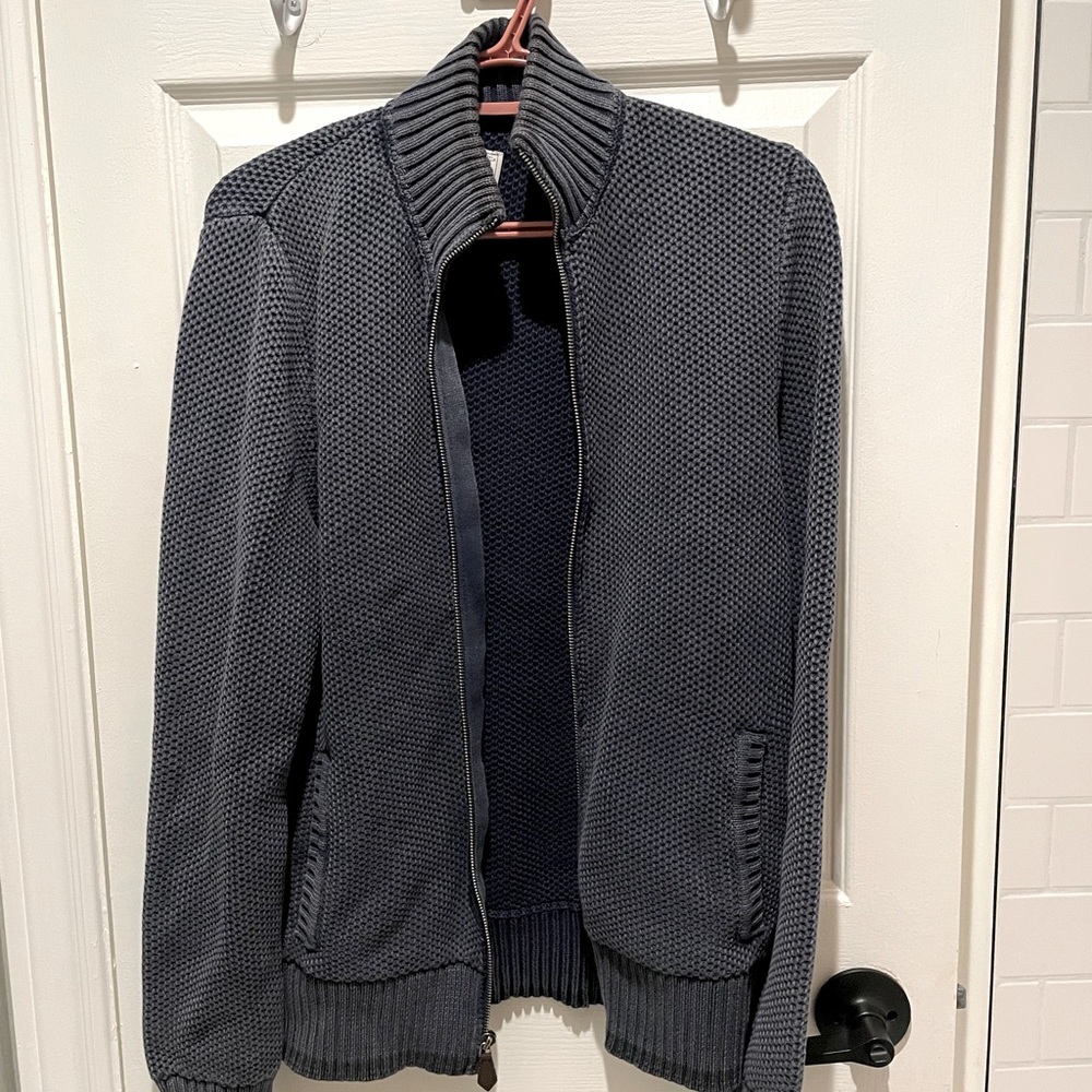 Lucky Brand Men's Blue Sweater